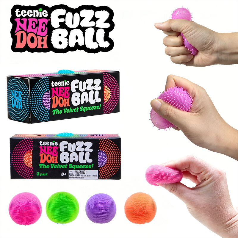 Electronics Latest Gadgets - Needoh Teenie Fuzz Ball 3 Pack