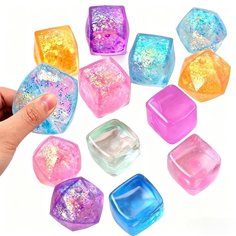 Electronics Latest Gadgets - Squishy Mini Water Cube Squeeze Toy