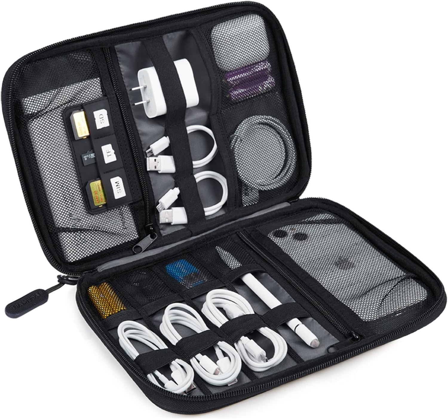 Electronics & Gadgets Starting With T - Large Electronics Travel Organizer Case, Tech
