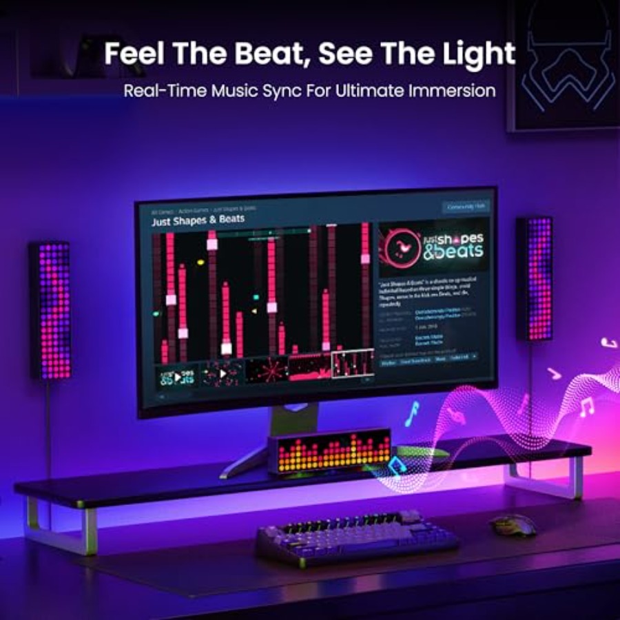 Smart LED Pixel Table Lamp DIY - Rgb Desk Lamp Smart avaliação e preço