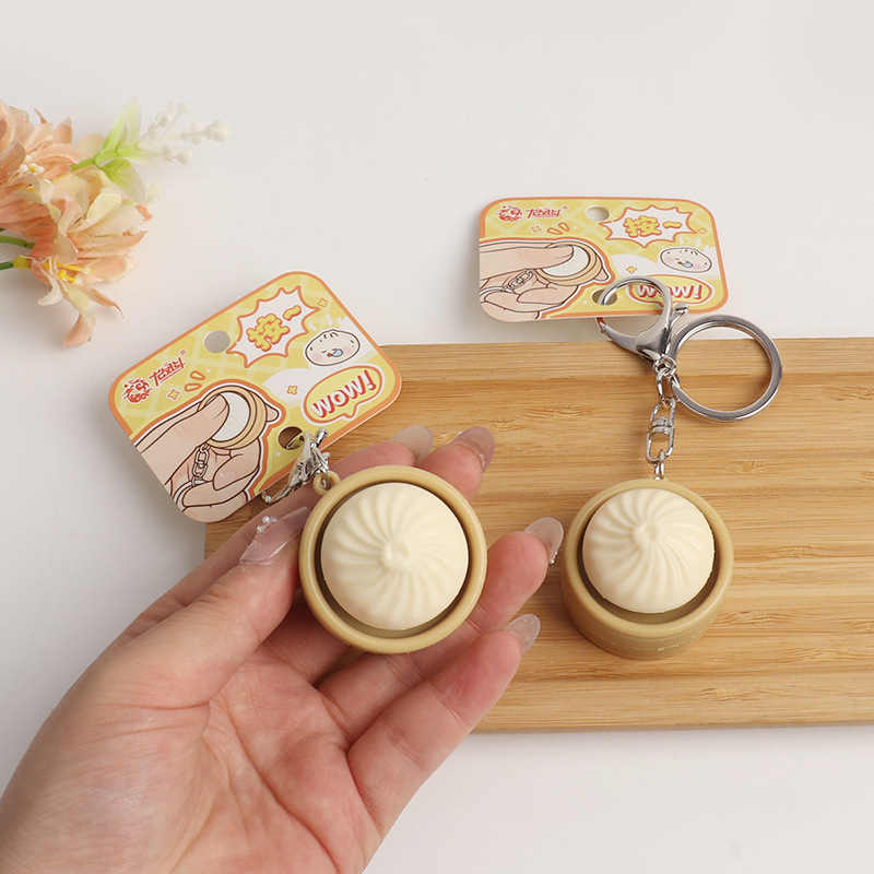Mini Squishy Dumplings Button  - Electronics Latest Gadgets avaliação e preço