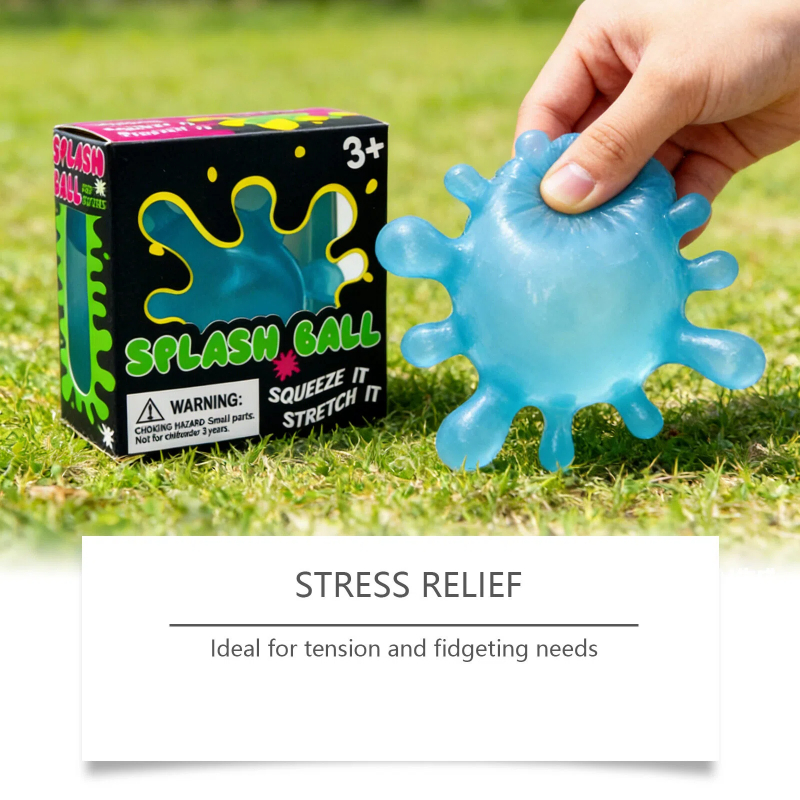 Splash Shaped Squeeze Ball Cut - Electronics Latest Gadgets avaliação e preço