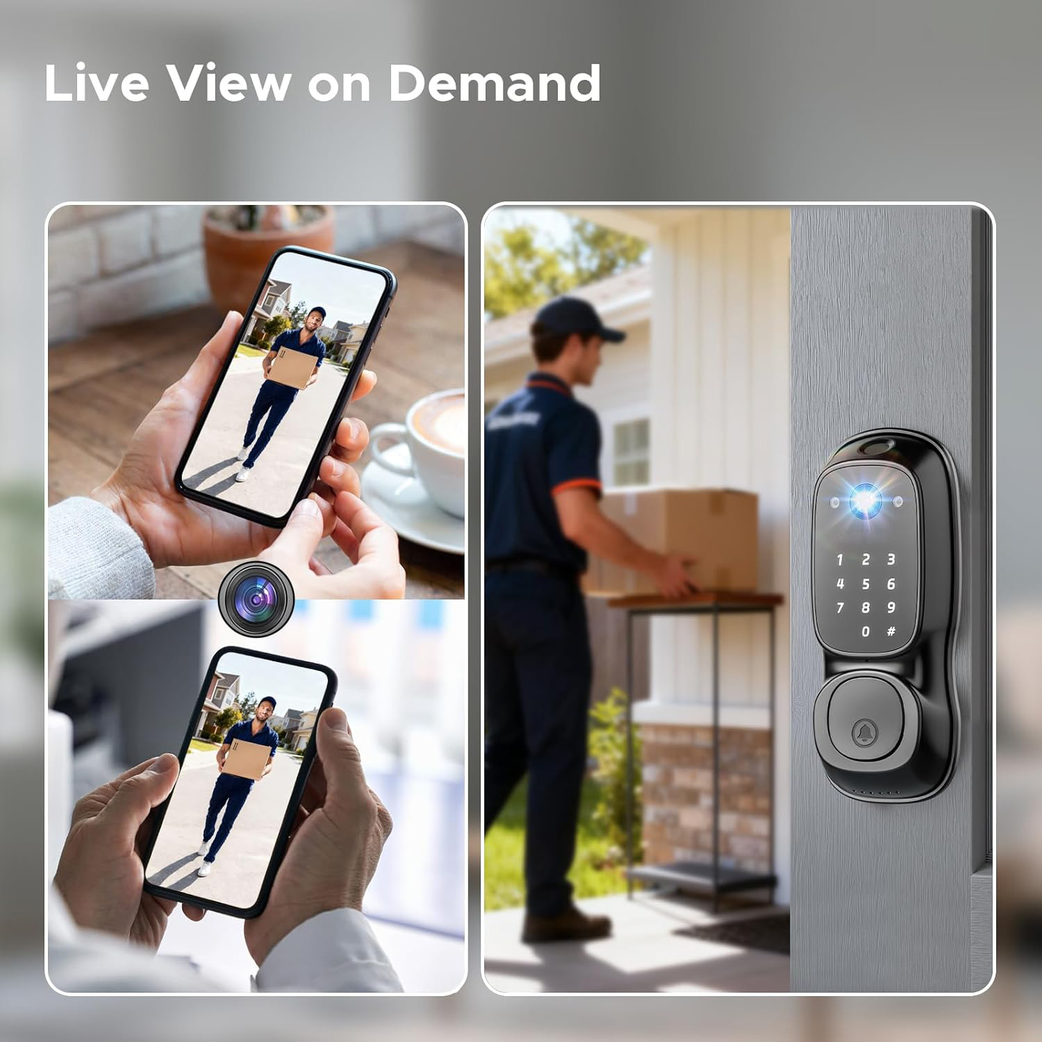 Tuya Wifi Smart Door Lock ‎Cam - Electronics & Gadgets Starting With T avaliação e preço