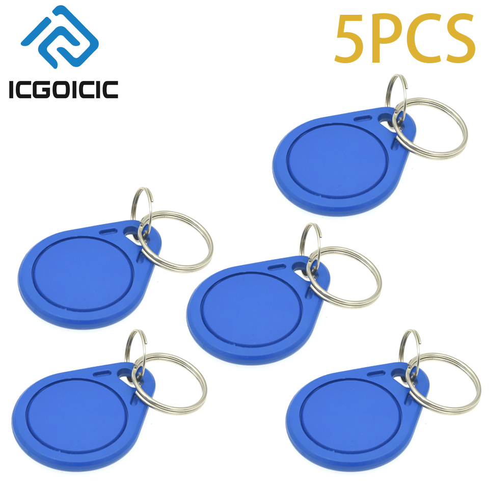 1-100pcs 13.56MHz RFID IC Key  - Nfc Tag Programmable avaliação e preço