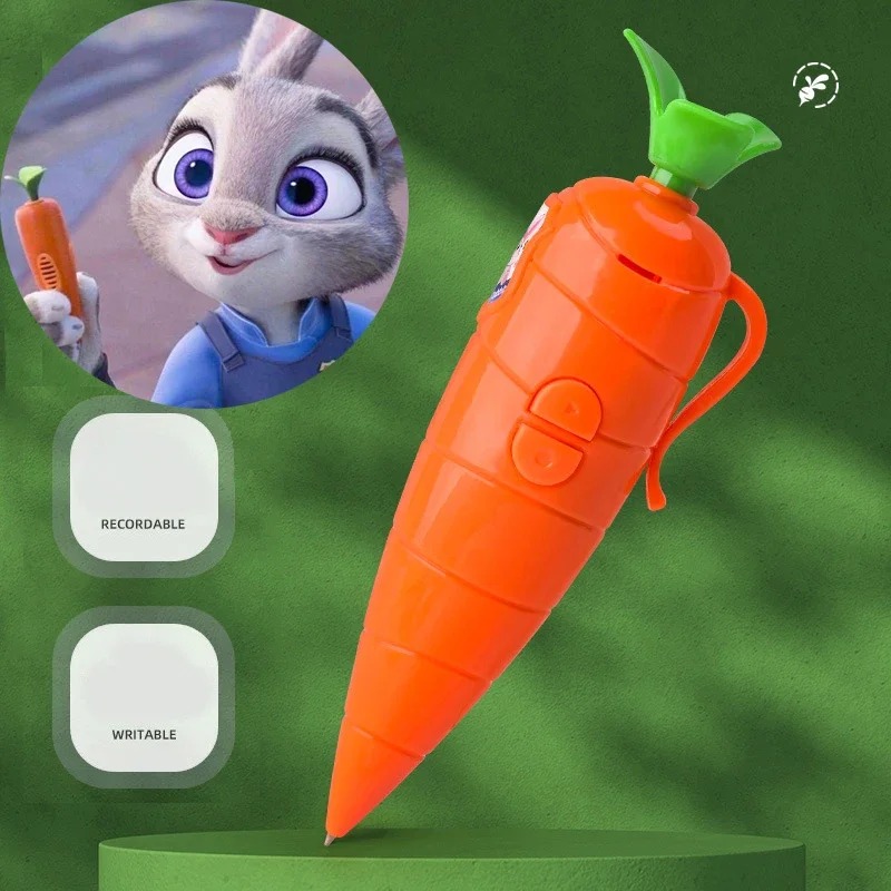 -*Judy & Nick Carrot Voice Rec - Voice Recorder Pen avaliação e preço