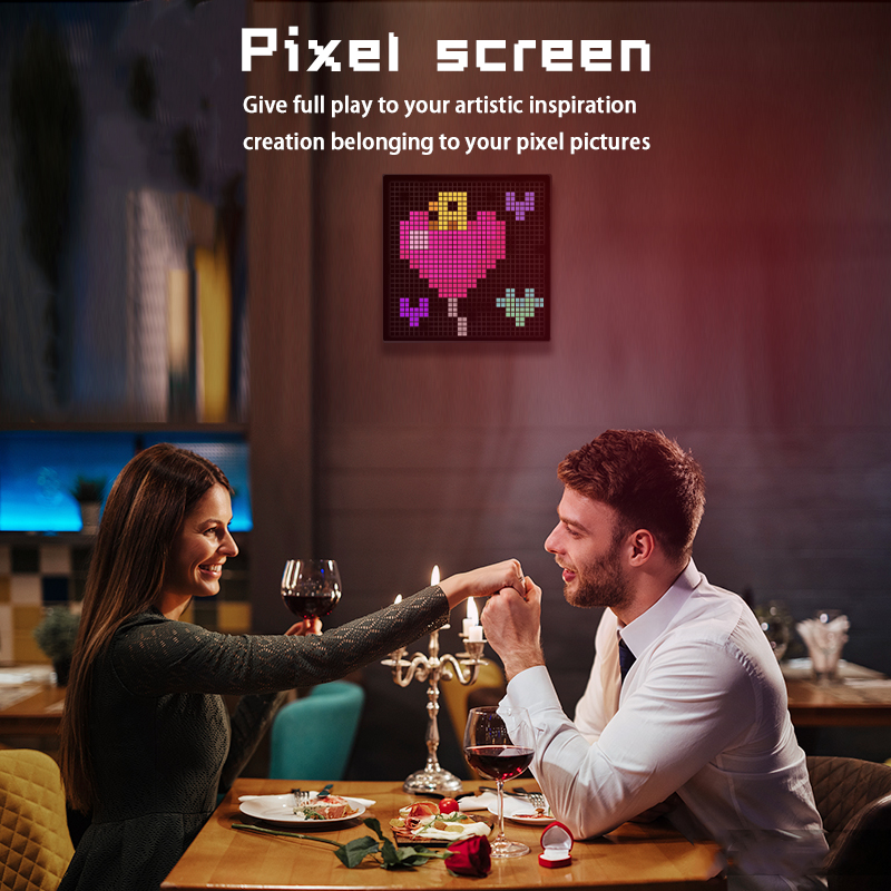 Smart LED Pixel Display,32X32， - Rgb Desk Lamp Smart avaliação e preço