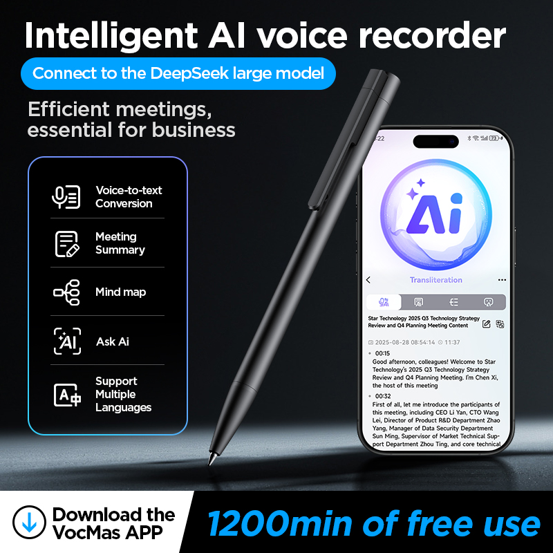 Writing Pen AI Voice Recorder  - Voice Recorder Pen avaliação e preço