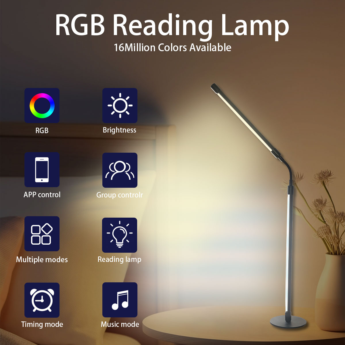 Smart Rgb Color-Changing Led D - Rgb Desk Lamp Smart avaliação e preço