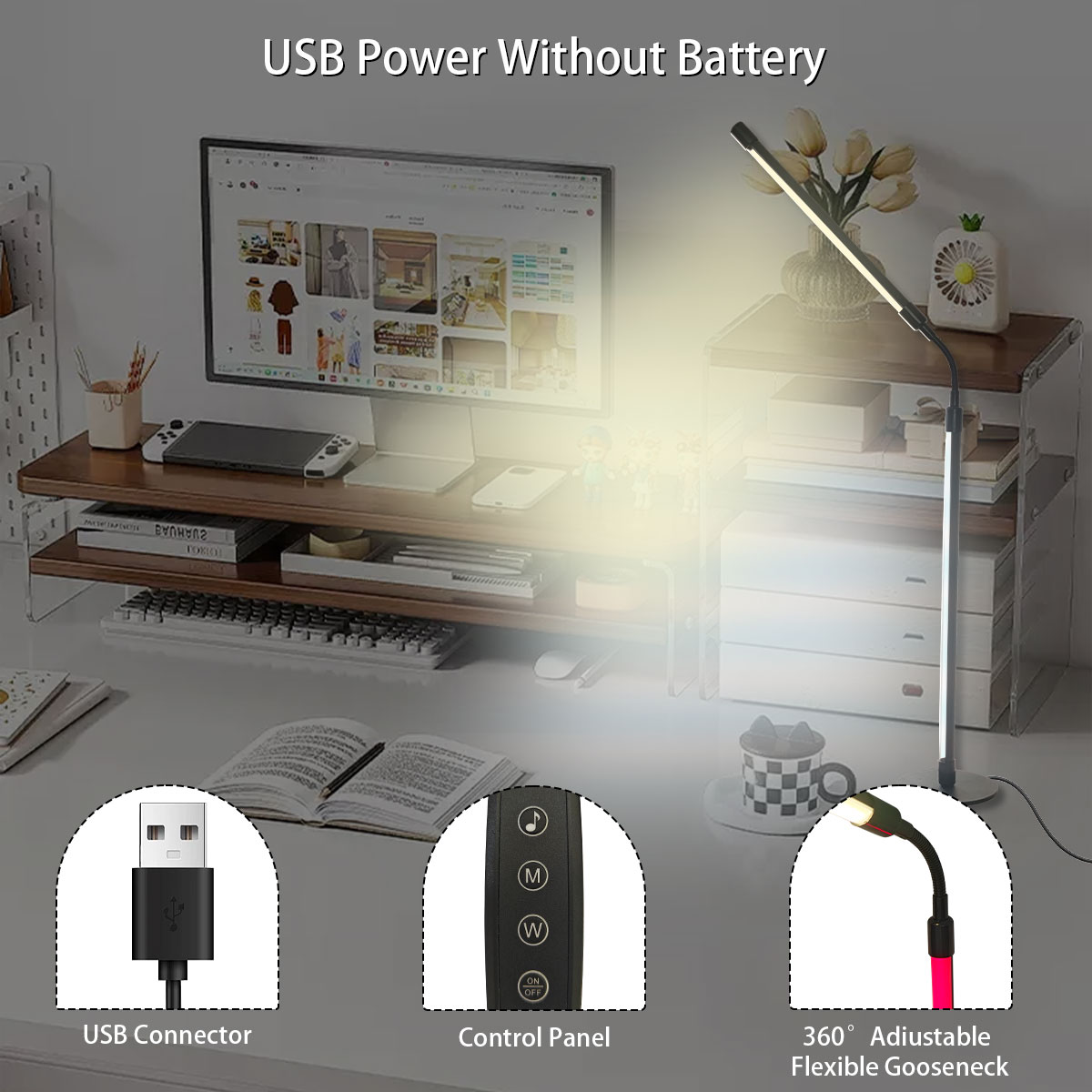 Smart Rgb Color-Changing Led D - Rgb Desk Lamp Smart avaliação e preço