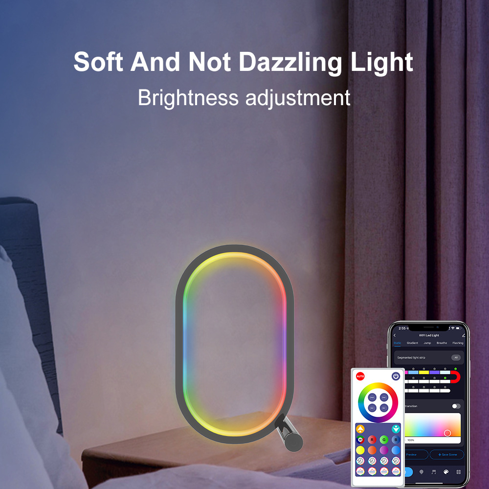 Smart WIFI APP Creative Desk L - Rgb Desk Lamp Smart avaliação e preço