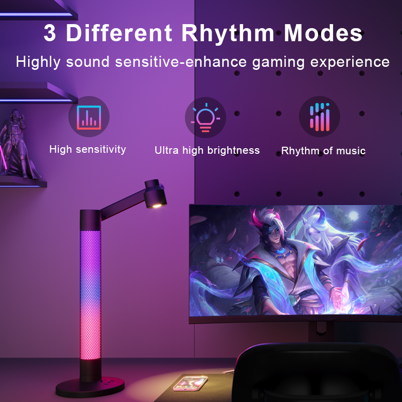 Smart Reading Table Lamp Tuya  - Rgb Desk Lamp Smart avaliação e preço