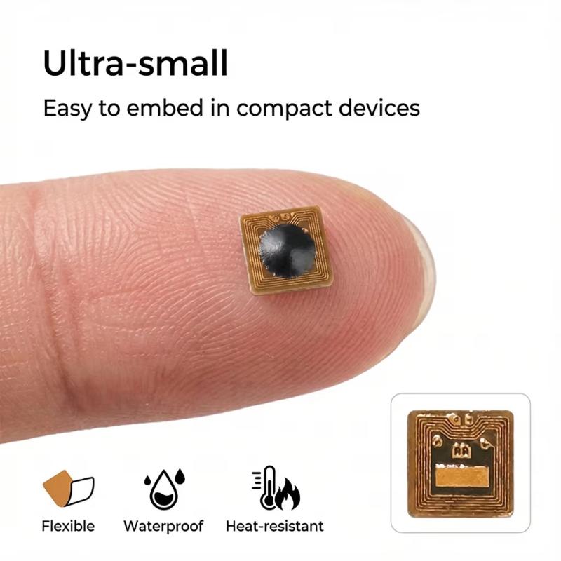 HUA Programmable 4*4mm Micro F - Nfc Tag Programmable avaliação e preço