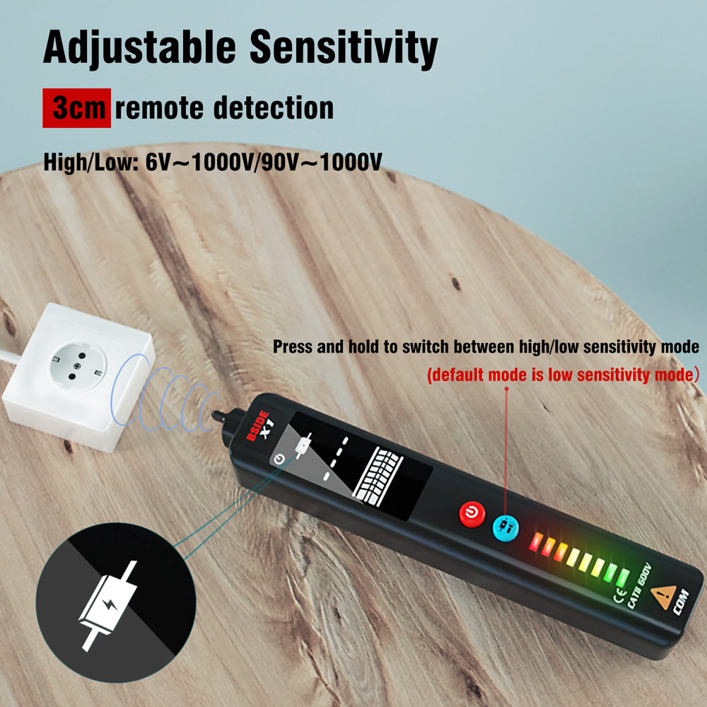 New Voltage Tester Detector Sm - Smart Pen Digital avaliação e preço