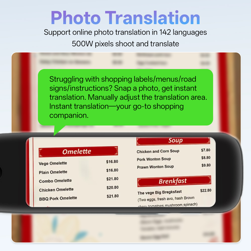 MSAI S10 Smart Scan Translator - Voice Recorder Pen avaliação e preço
