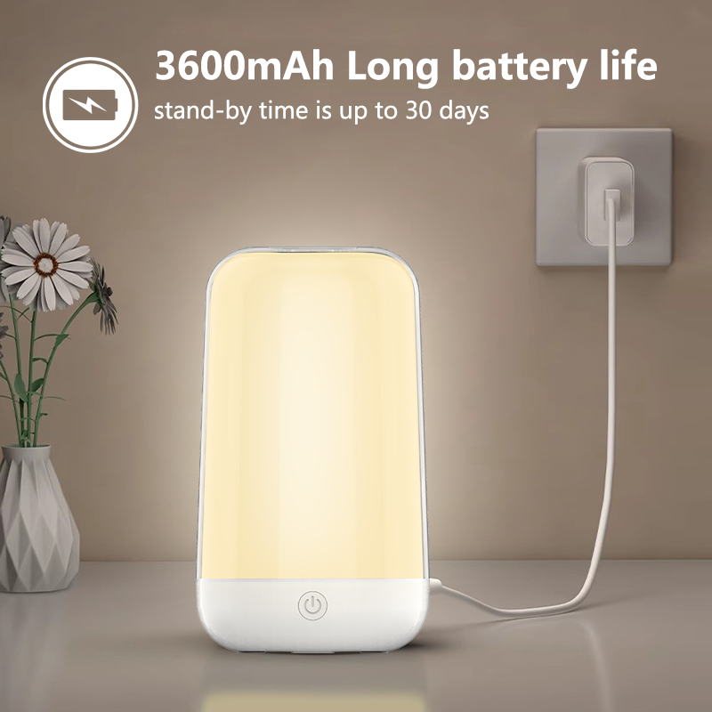 Smart Touch Bedside Table Lamp - Rgb Desk Lamp Smart avaliação e preço