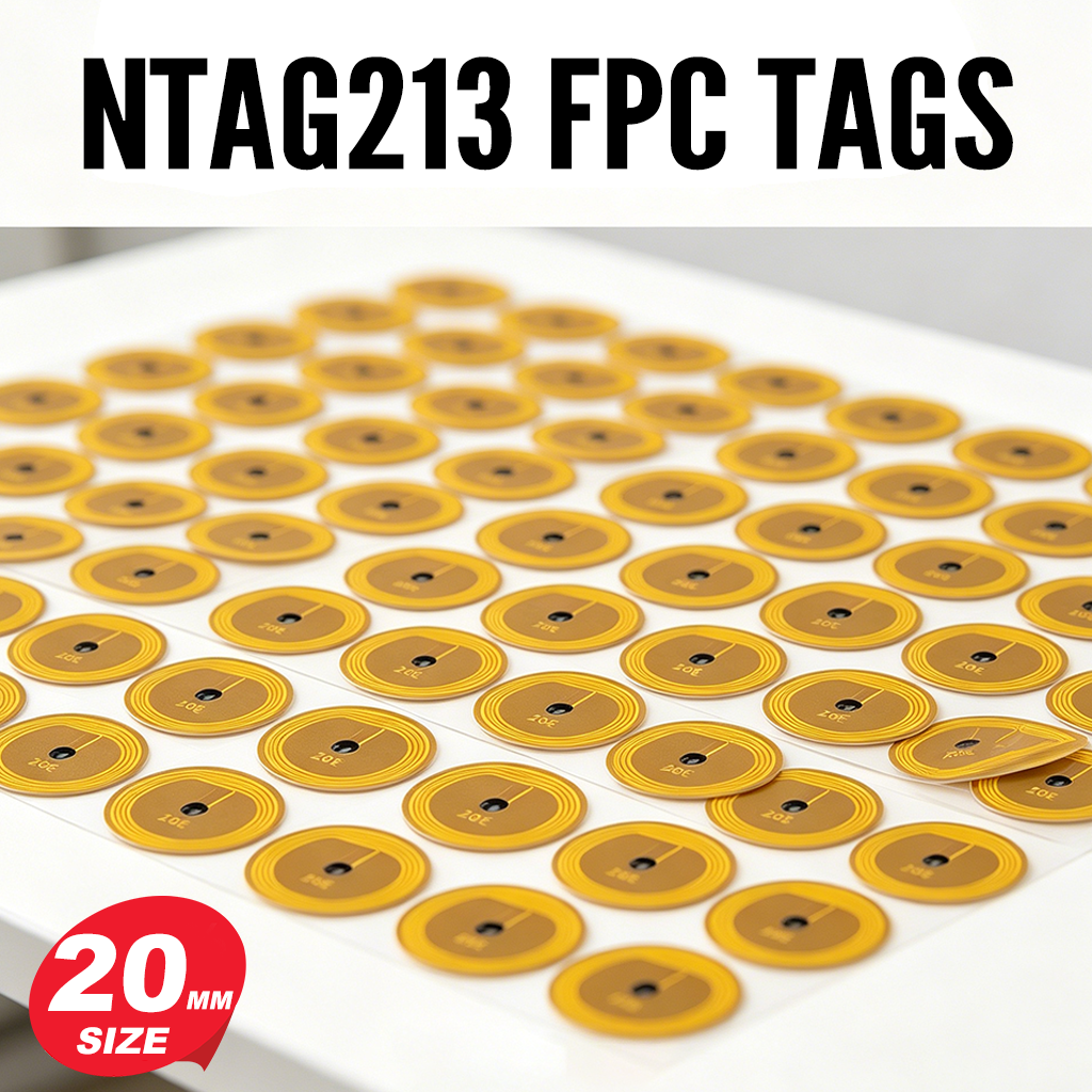 20mm FPC NFC Sticker NTAG213 C - Nfc Tag Programmable avaliação e preço