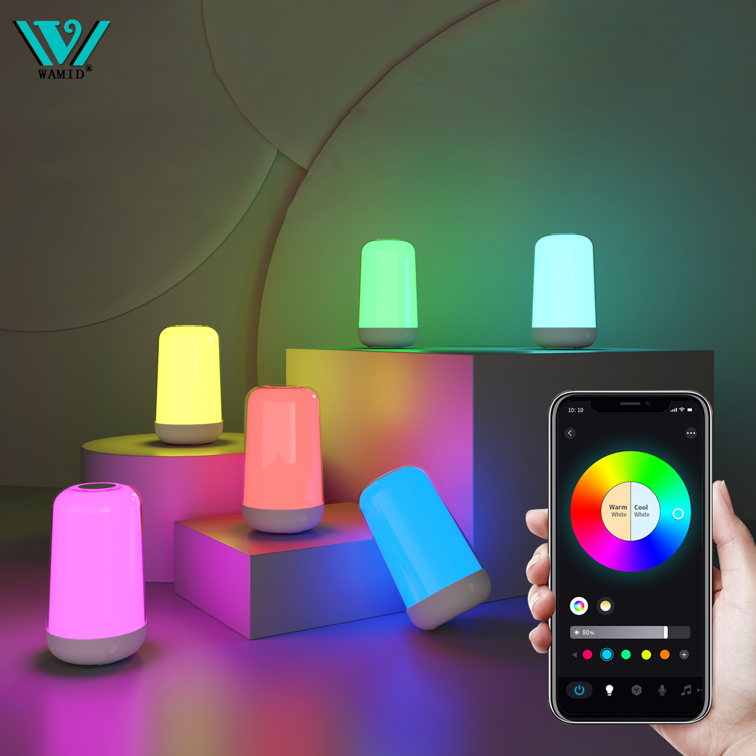 Smart Touch LED Night Light RG - Rgb Desk Lamp Smart avaliação e preço