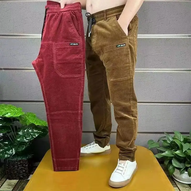 Corduroy Cargo Trousers Men's  - Smart Pen Digital avaliação e preço