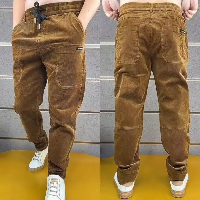 Corduroy Cargo Trousers Men's  - Smart Pen Digital avaliação e preço