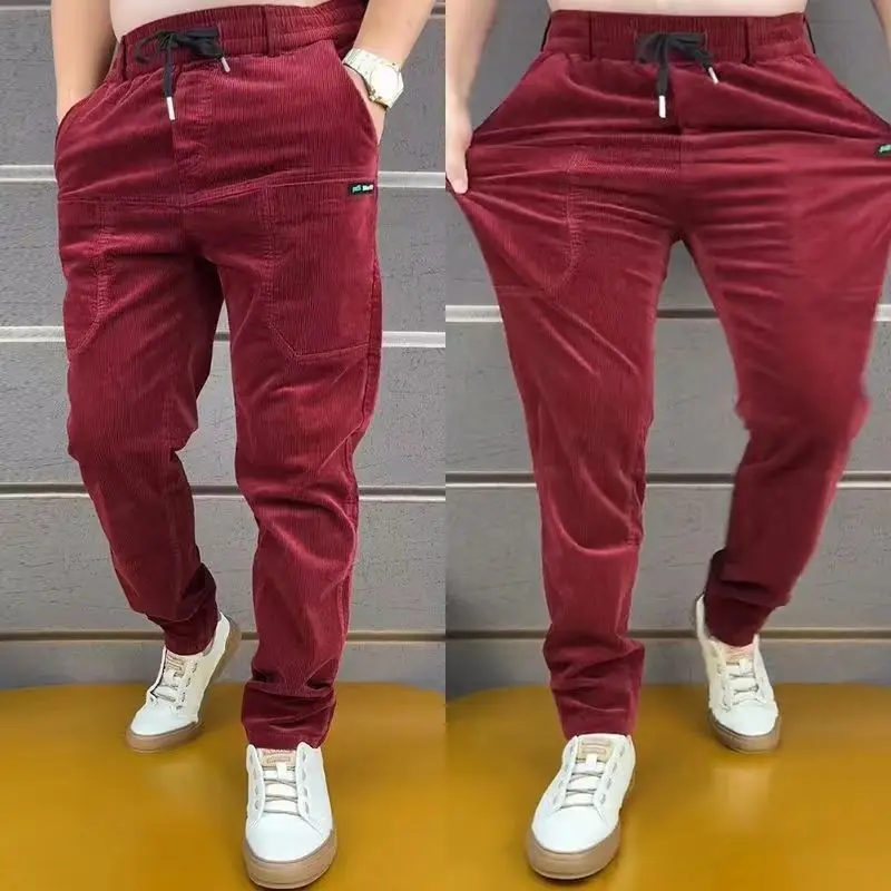 Corduroy Cargo Trousers Men's  - Smart Pen Digital avaliação e preço