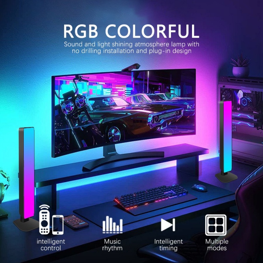 Smart Tuya RGB Gaming Atmosphe - Rgb Desk Lamp Smart avaliação e preço