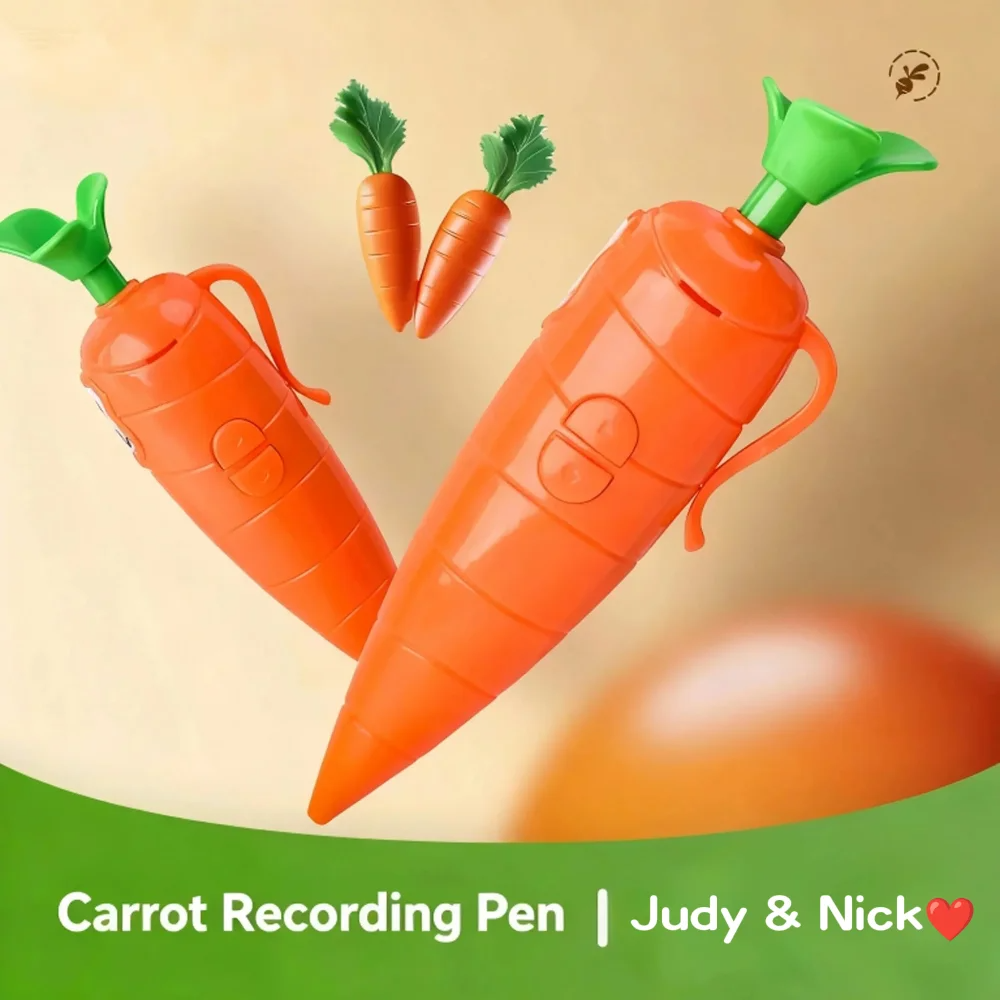 -*Judy & Nick Carrot Voice Rec - Voice Recorder Pen avaliação e preço
