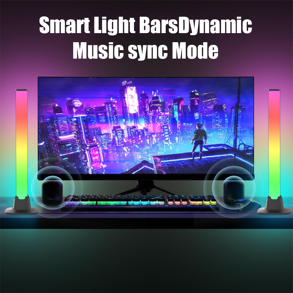 RGB LED Lights Bar Bluetooth S - Rgb Desk Lamp Smart avaliação e preço