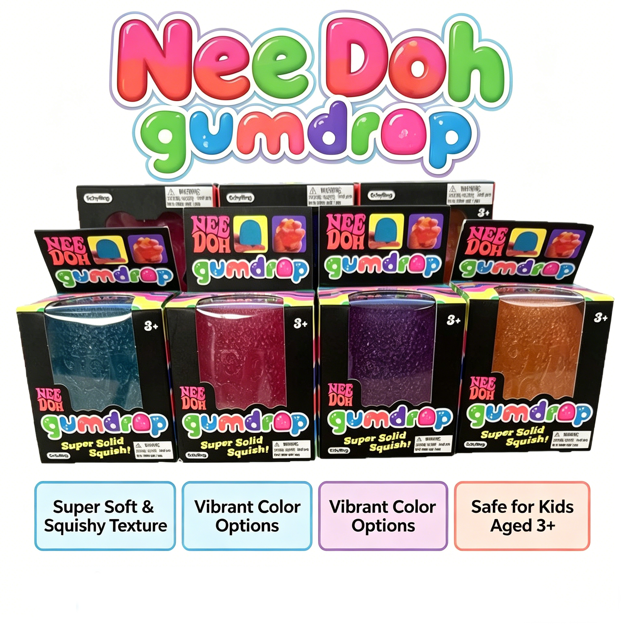 Schylling Mini Candy NeeDoh Gu - Electronics Latest Gadgets avaliação e preço