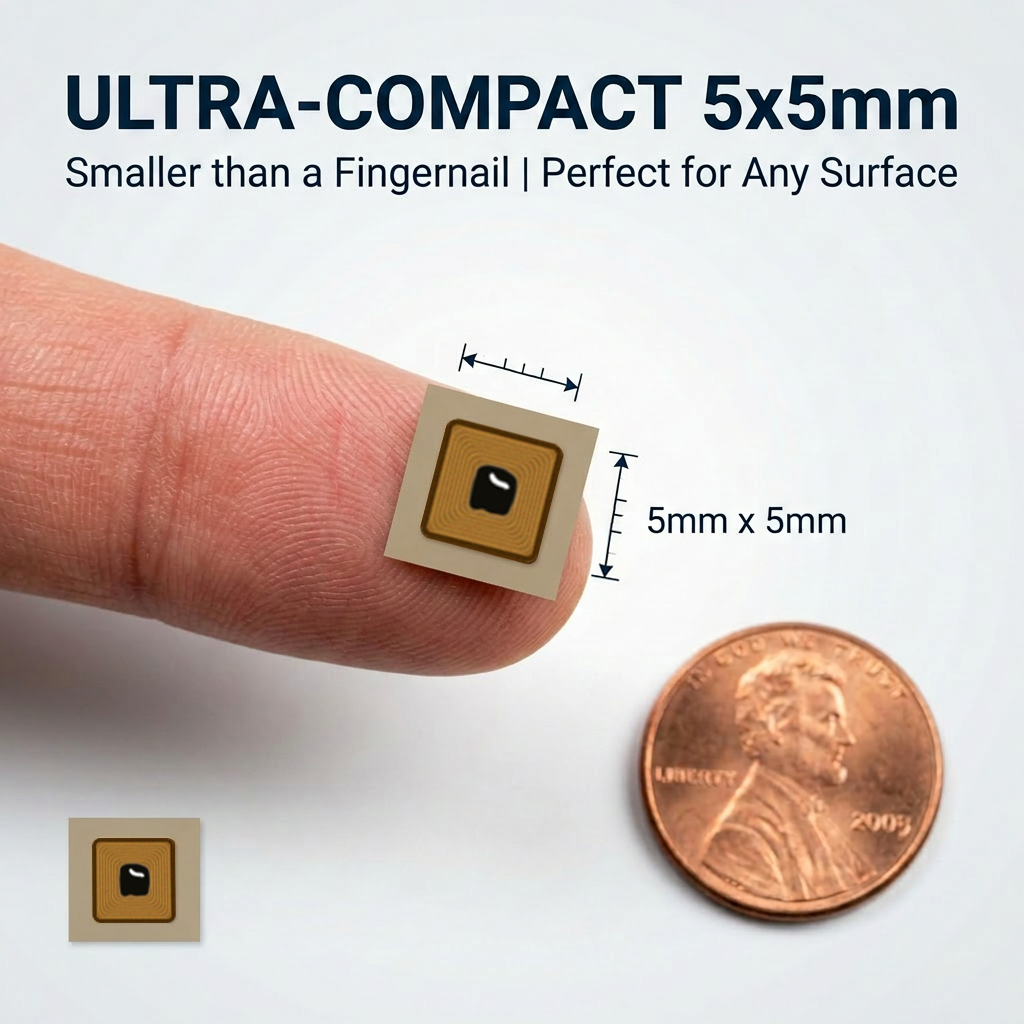 Mini NTAG213 NFC Sticker 5*5mm - Nfc Tag Programmable avaliação e preço