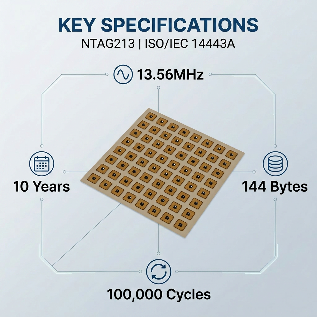 Mini NTAG213 NFC Sticker 5*5mm - Nfc Tag Programmable avaliação e preço