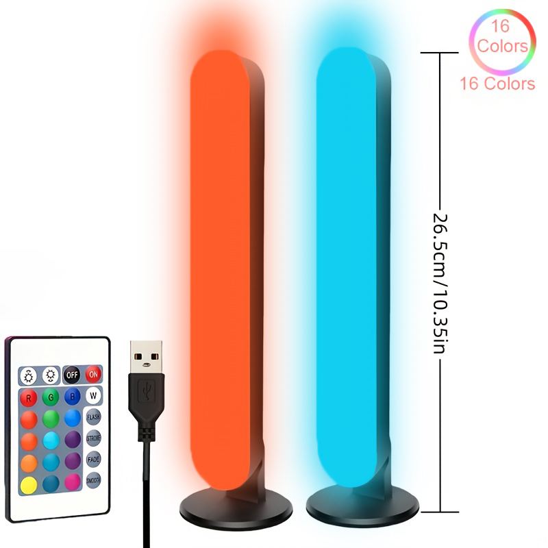 1/2pc LED Desktop Smart RGB Li - Rgb Desk Lamp Smart avaliação e preço