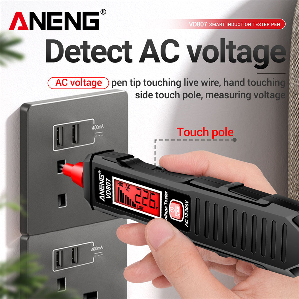 ANENG VD807 One-word Induction - Smart Pen Digital avaliação e preço