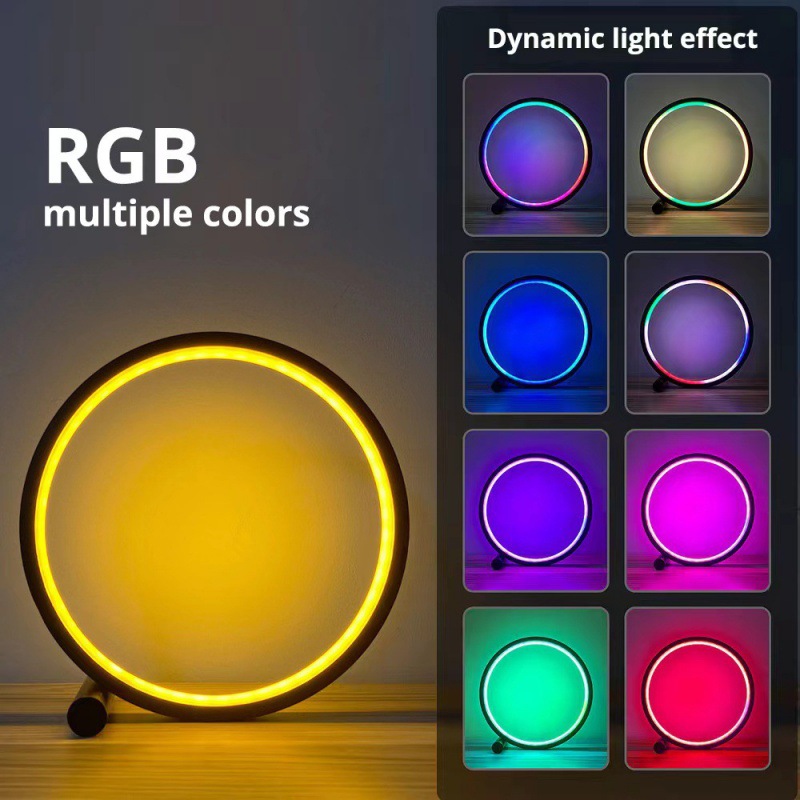 Smart WiFi RGB Music Rhythm Am - Rgb Desk Lamp Smart avaliação e preço