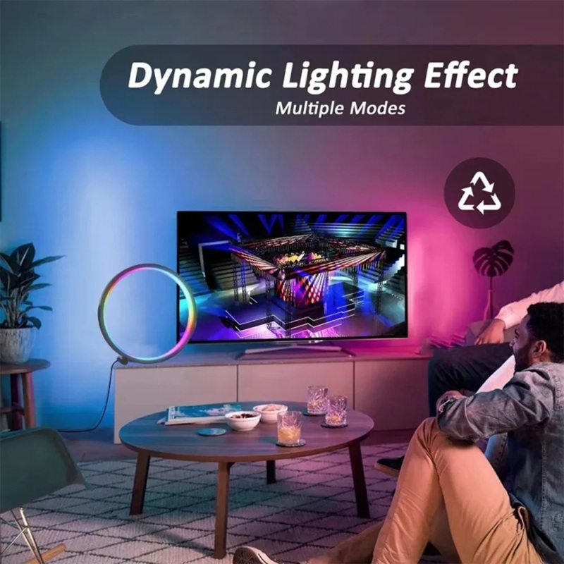 Smart WiFi RGB Music Rhythm Am - Rgb Desk Lamp Smart avaliação e preço