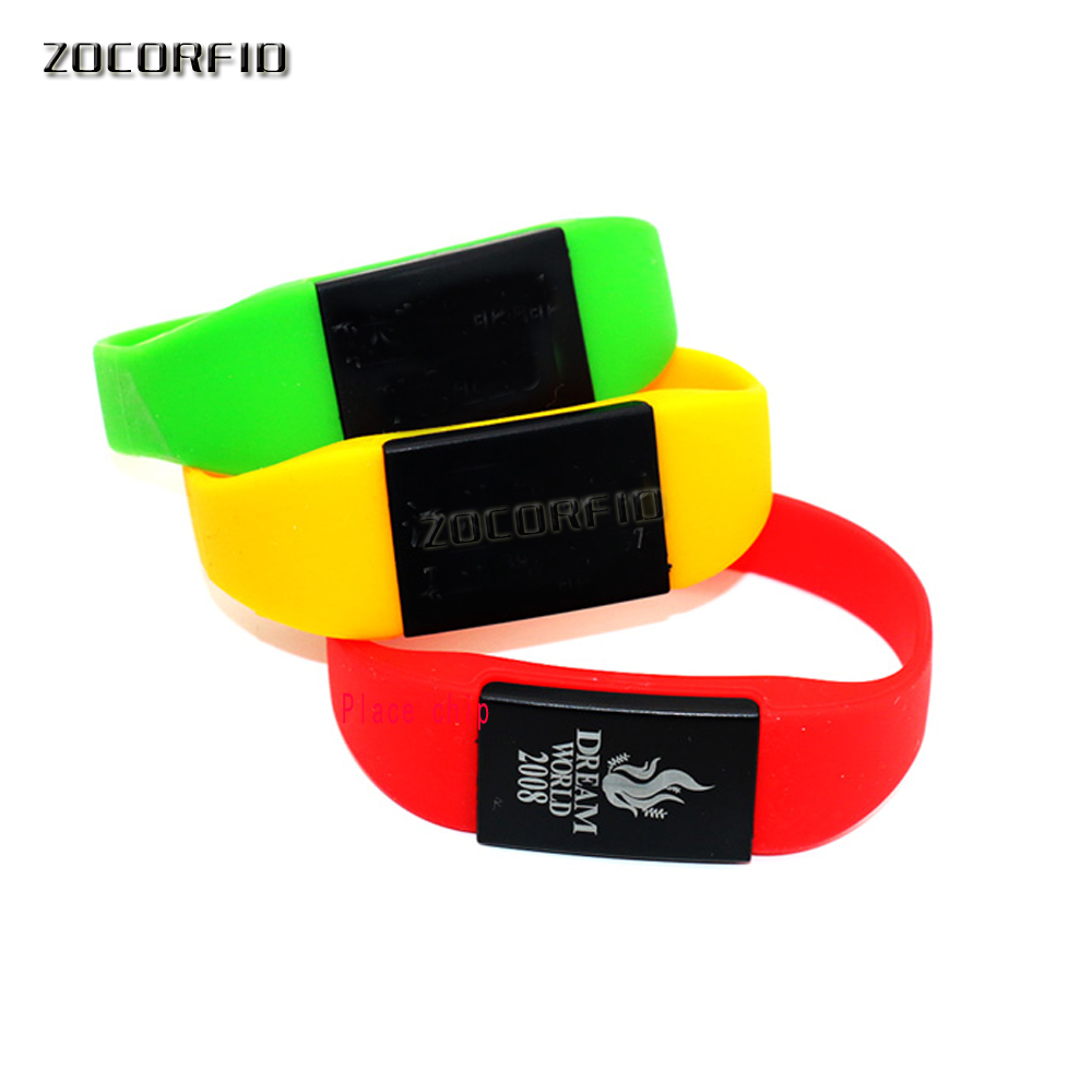 Silicone 13.56MHZ NFC Wristban - Nfc Tag Programmable avaliação e preço