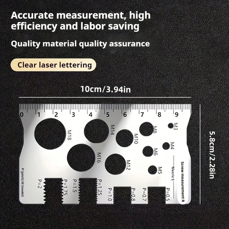 Solid Metal Screw Bolt Caliper - Electronics & Gadgets Starting With T avaliação e preço