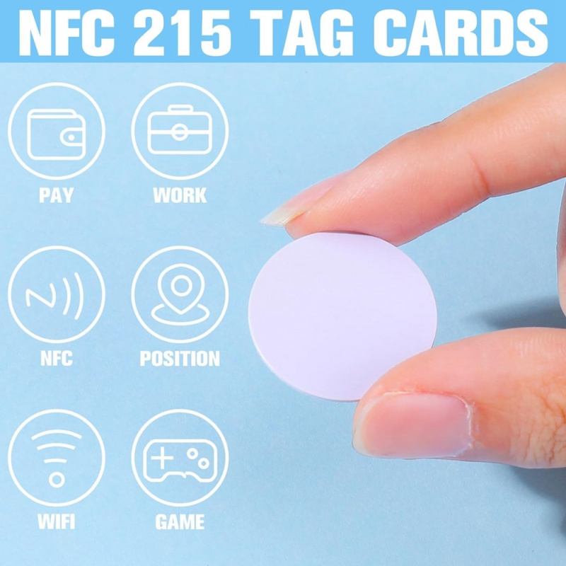 25mm NTAG215 NFC Adhesive Stic - Nfc Tag Programmable avaliação e preço