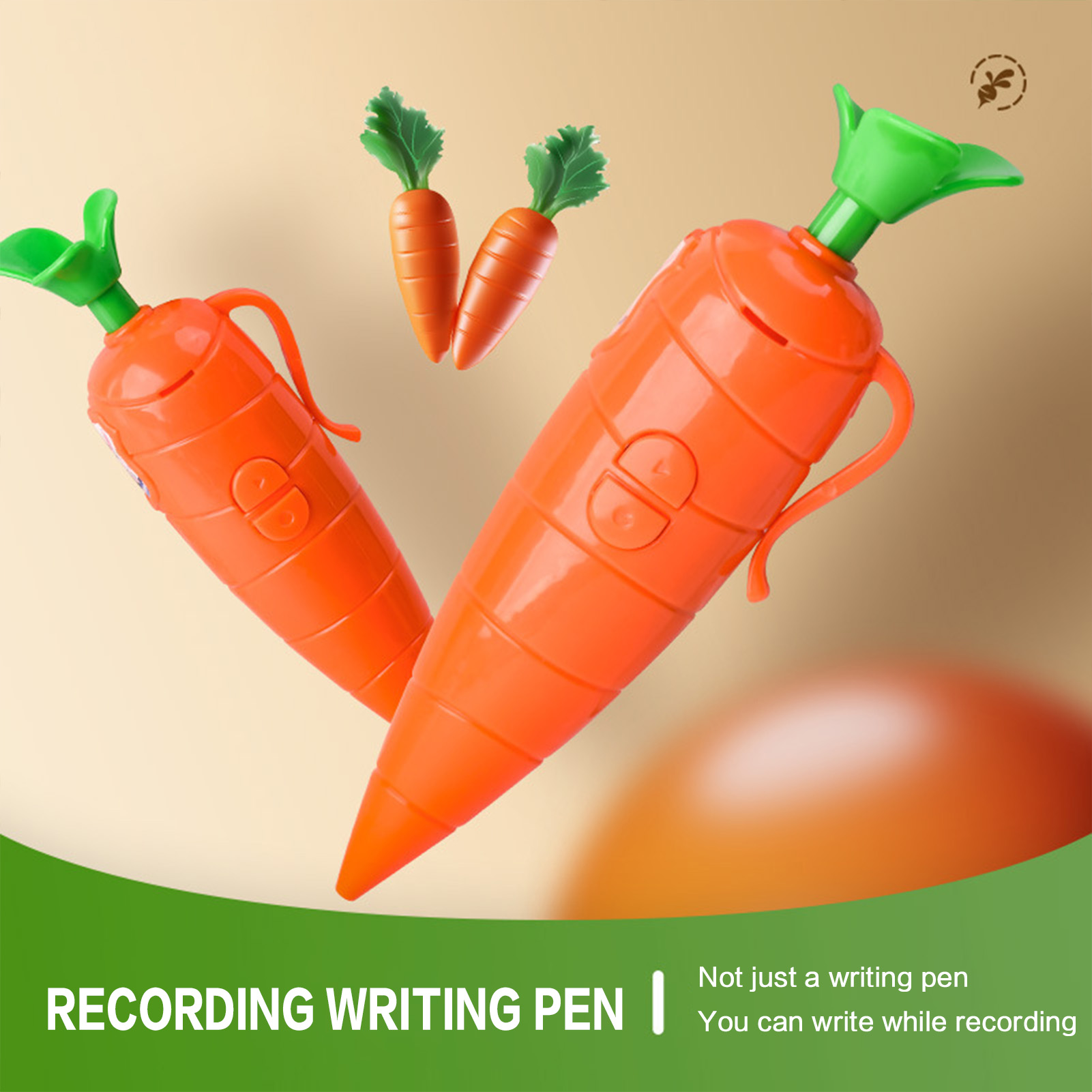 Carrot-Shaped Voice Recorder P - Voice Recorder Pen avaliação e preço
