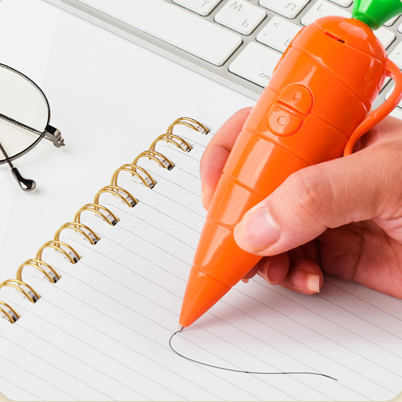 Carrot-Shaped Voice Recorder P - Voice Recorder Pen avaliação e preço