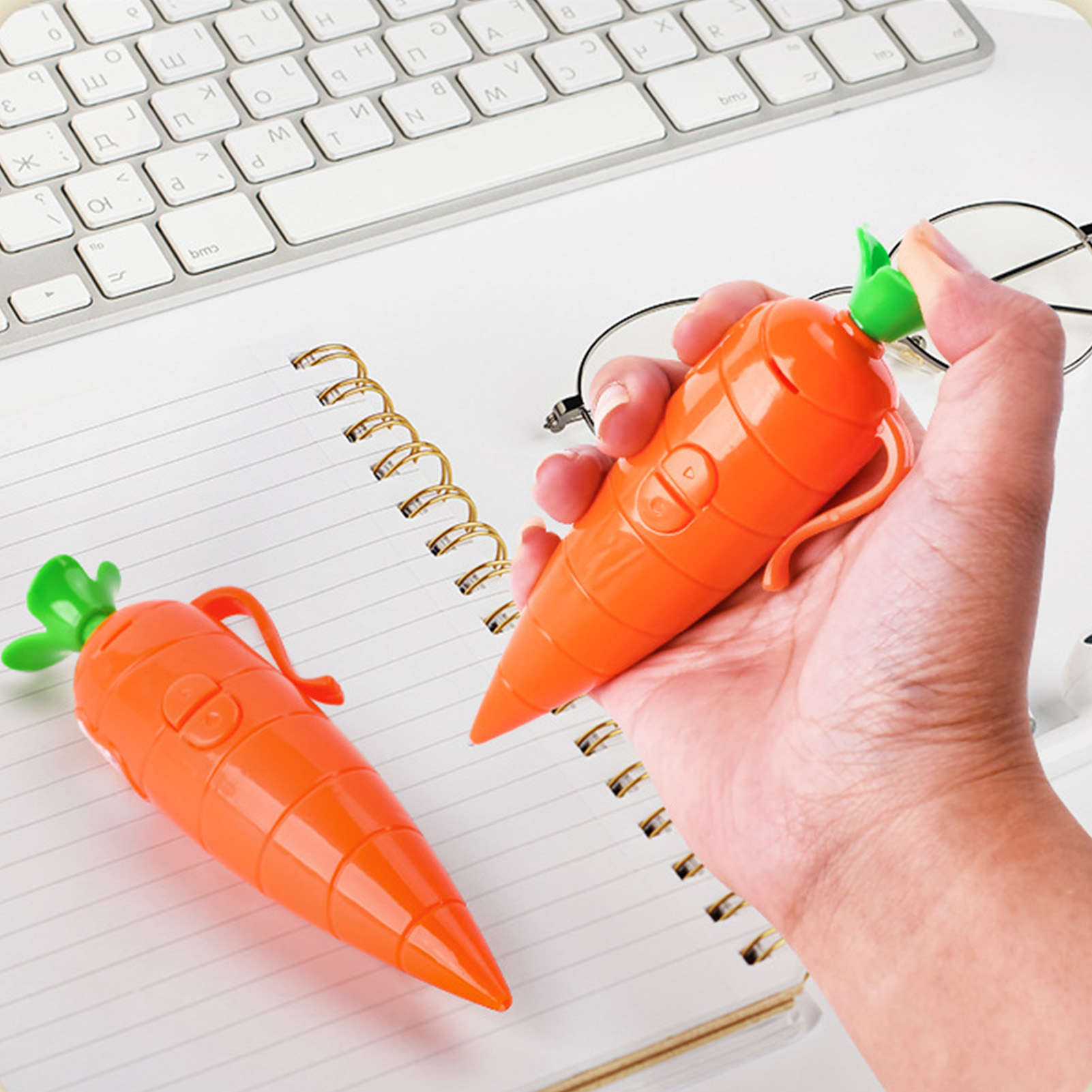 Carrot-Shaped Voice Recorder P - Voice Recorder Pen avaliação e preço