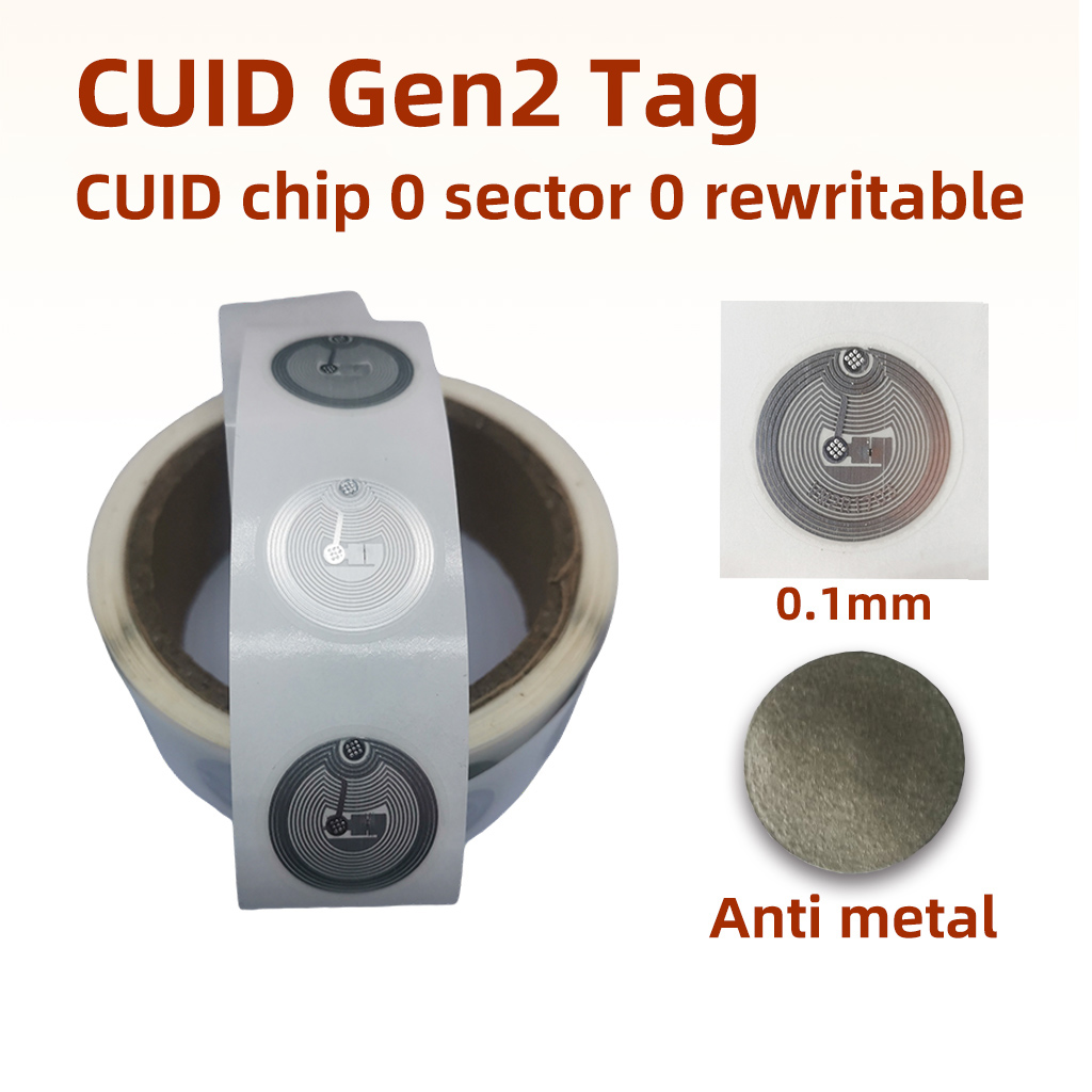 cuid Sticker Wet Inlay 13.56mh - Nfc Tag Programmable avaliação e preço