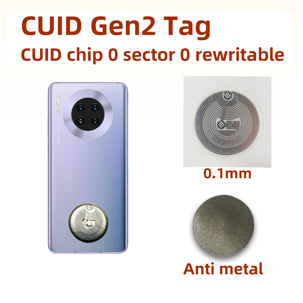 cuid Sticker Wet Inlay 13.56mh - Nfc Tag Programmable avaliação e preço