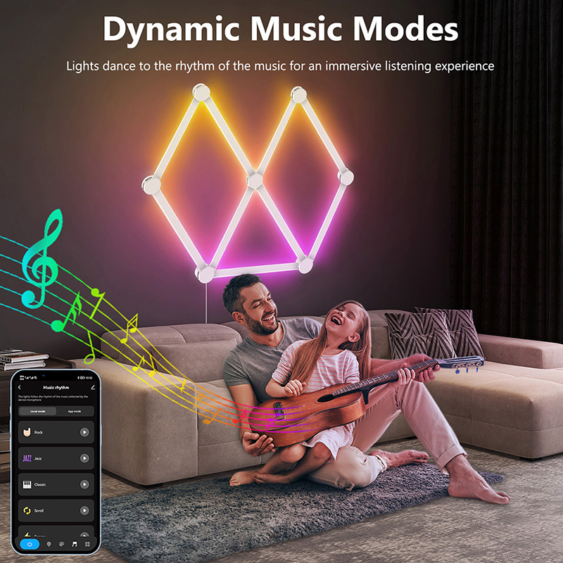 RGB Light Bar,Bluetooth APP Co - Rgb Desk Lamp Smart avaliação e preço