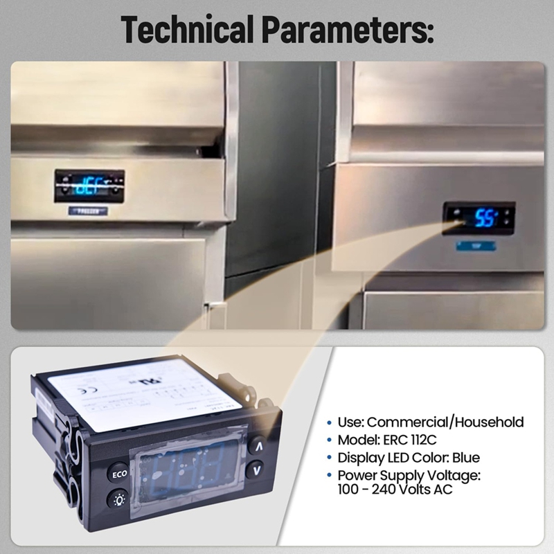 Erc112C Temperature Controller - Electronics & Gadgets Starting With T avaliação e preço