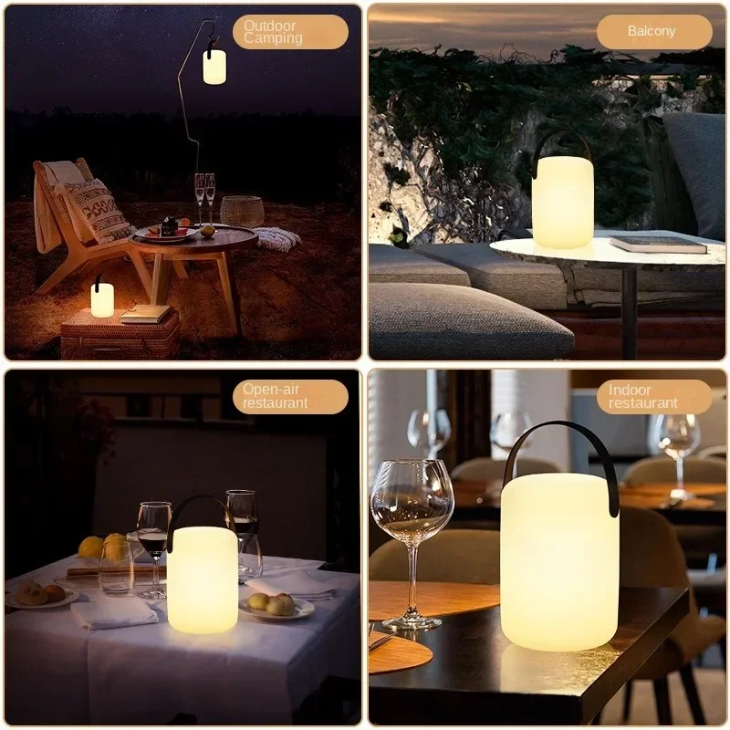 Outdoor Waterproof Cordless Ta - Rgb Desk Lamp Smart avaliação e preço