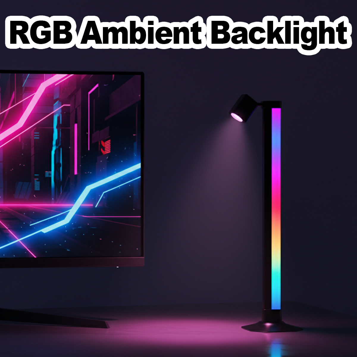 Smart Light Bar LED RGB Music  - Rgb Desk Lamp Smart avaliação e preço