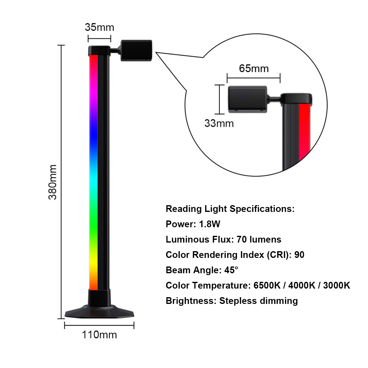 Smart Light Bar LED RGB Music  - Rgb Desk Lamp Smart avaliação e preço