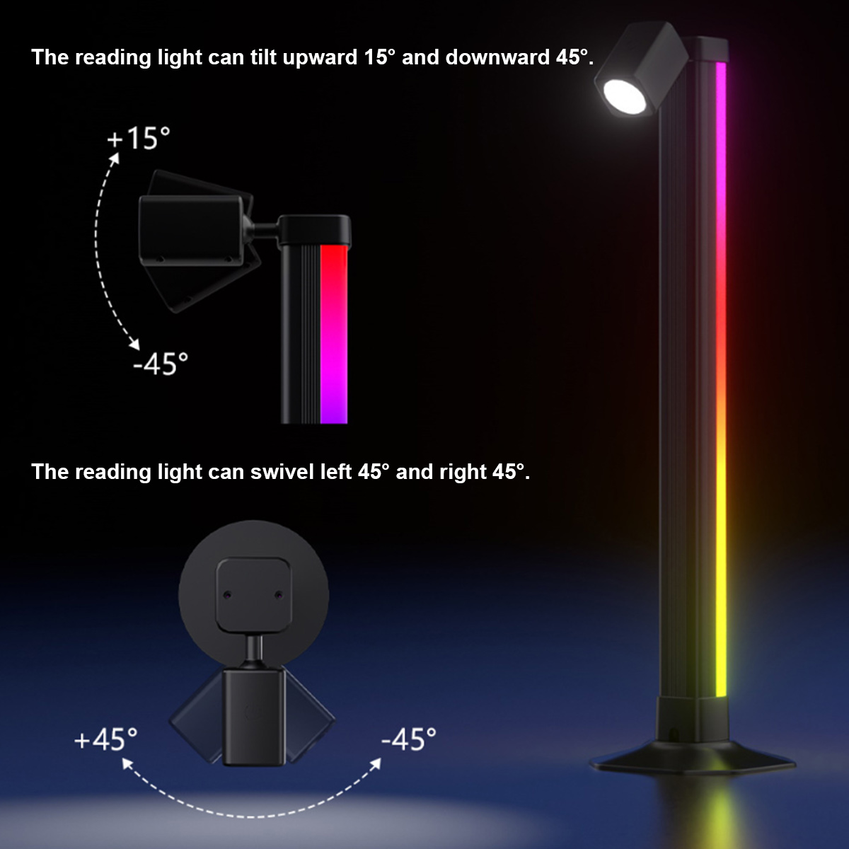 Smart Light Bar LED RGB Music  - Rgb Desk Lamp Smart avaliação e preço