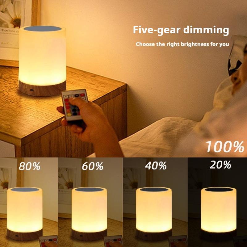 16 Colors Smart Touch Bedside  - Rgb Desk Lamp Smart avaliação e preço