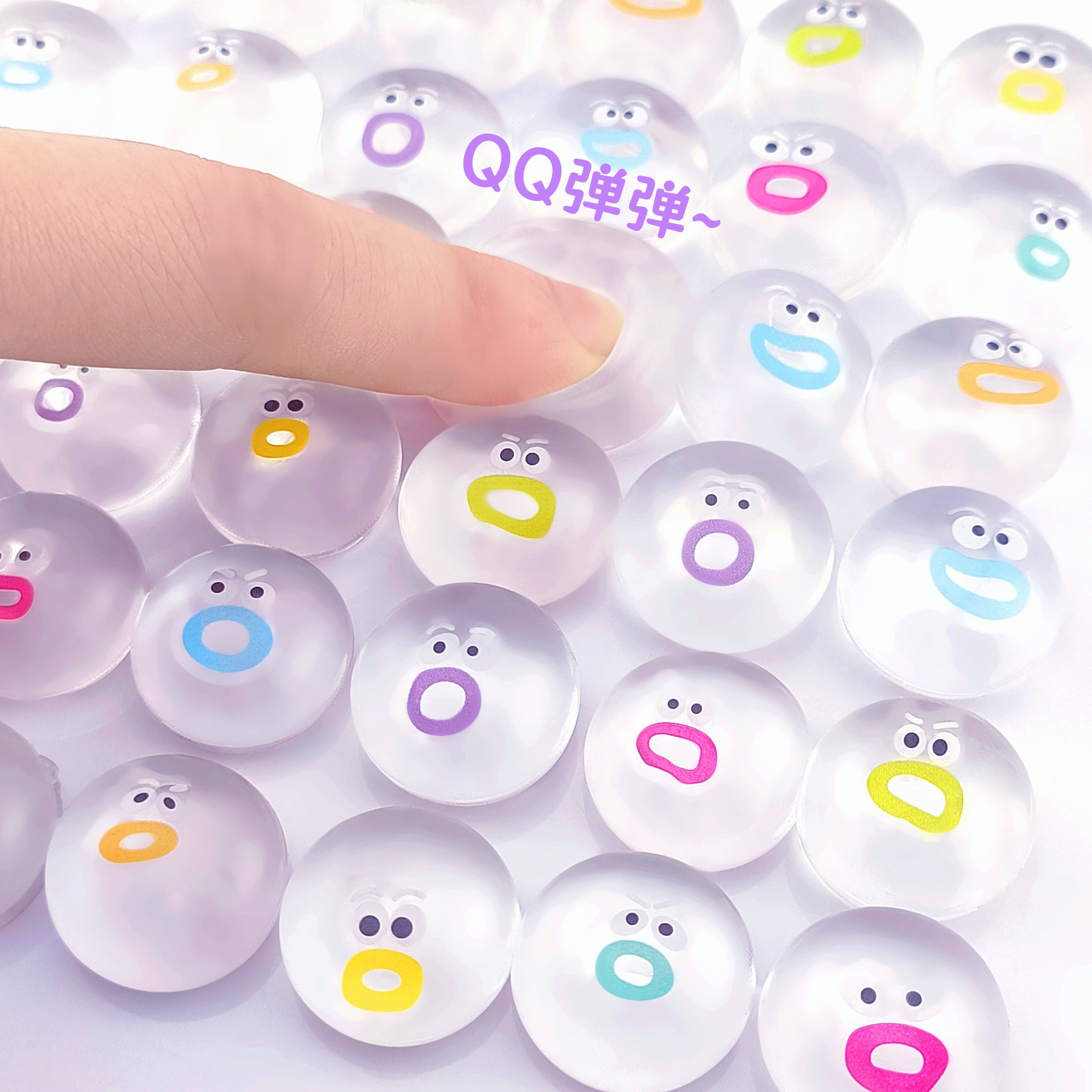 Cute Emoji Soft Mini Silicone  - Electronics Latest Gadgets avaliação e preço